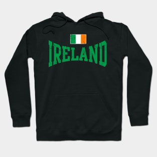 St Patricks Day Ireland Irish Flag Distressed Hoodie